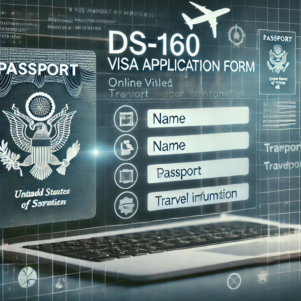 DS-160 Visa Application Form Online 2025