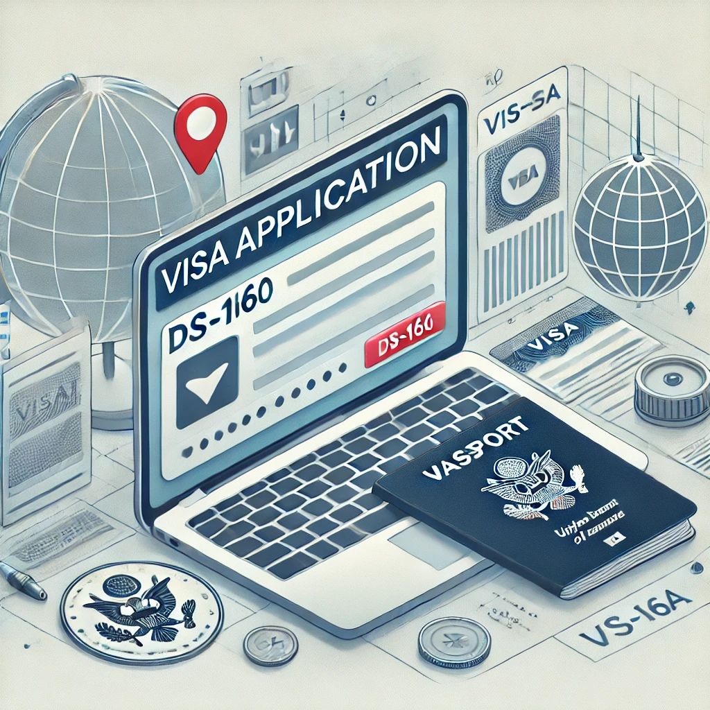 DS-160 Visa Application Form Online PDF 2025